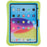 PEPKOO for iPad (2025) / 10.9 (2022) Shockproof Tablet Case 360-degree Rotatable PC Kickstand EVA Protective Cover - Green / Blue - 2