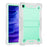 For Samsung Galaxy Tab A7 10.4 (2020) / (2022) Tablet Case Silicone + PC Protective Armor Kickstand Cover - Grey+Mint Green - 2