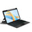 For Honor Pad V8 Leather Case + Bluetooth-compatible Keyboard with Backlight Trackpad - 2