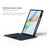 For Honor Pad V8 Leather Case + Bluetooth-compatible Keyboard with Backlight Trackpad - 3