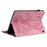For Amazon Fire 7 (2022) PU Leather Stand Cover Butterfly Rose Imprinted Anti-drop Tablet Case with Card Slots - Pink - 4