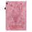 For Lenovo Tab M10 TB-X605L / TB-X605F / Tab M10 HD TB-X505F / TB-X505L Imprinted Stand Cover PU Leather Case - Pink - 7