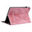 For iPad (2025) / 10.9 (2022) PU Leather Stand Case Butterfly Rose Imprinted Card Holder Tablet Cover - Pink - 4
