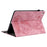 For iPad Mini / Mini 2 / mini 3 / mini 4 / mini (2019) 7.9 inch PU Leather Card Holder Stand Case Imprinted Tablet Anti-drop Cover - Pink - 4