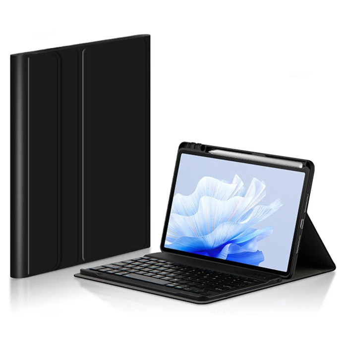 For Huawei MatePad Air 11.5 inch (2023) Leather Stand Tablet Case with Detachable Magnetic Wireless Keyboard (Without Touchpad) - 1