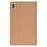 For Blackview Tab 6 PU Leather Tablet Case Folding Stand Shockproof Business Cover - Gold - 3