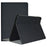 For Blackview Tab 7 WiFi PU Leather Shockproof Shell Stand Business Tablet Cover - Black - 1