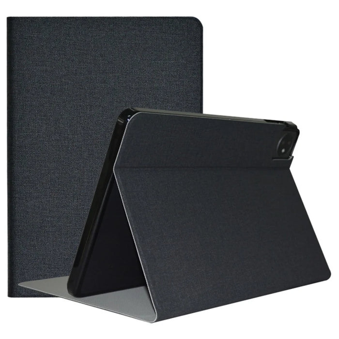 For Blackview Tab 7 WiFi PU Leather Shockproof Shell Stand Business Tablet Cover - Black - 1