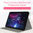 For Blackview Tab 7 WiFi PU Leather Shockproof Shell Stand Business Tablet Cover - Black - 3