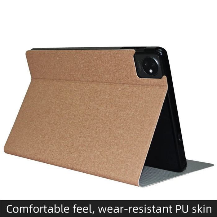 For Blackview Tab 7 WiFi PU Leather Shockproof Shell Stand Business Tablet Cover - Black - 4