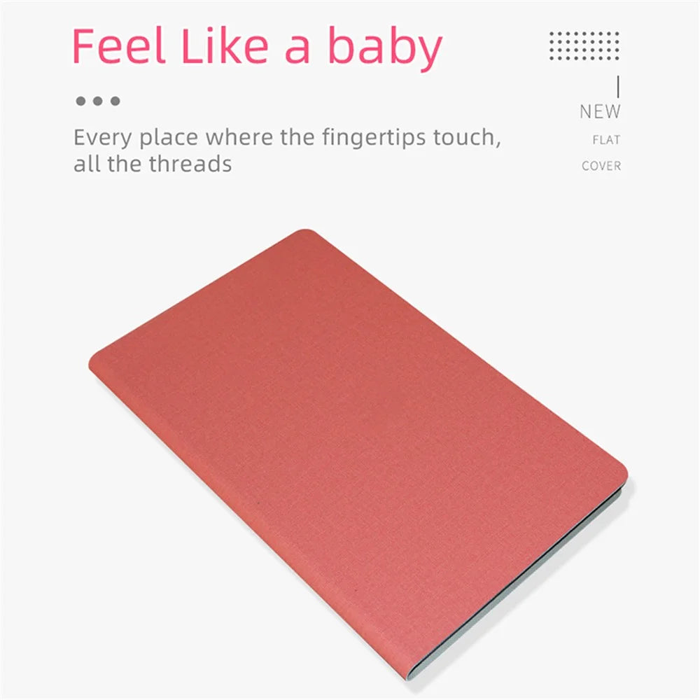 For Blackview Tab 11 SE Business PU Leather Tablet Case Folio Stand Inner TPU Cover - Grey - 5