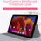 For Blackview Tab 13 Business Tablet Case PU Leather Stand Flip Cover - Black - 3