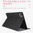 For Blackview Tab 13 Business Tablet Case PU Leather Stand Flip Cover - Black - 4