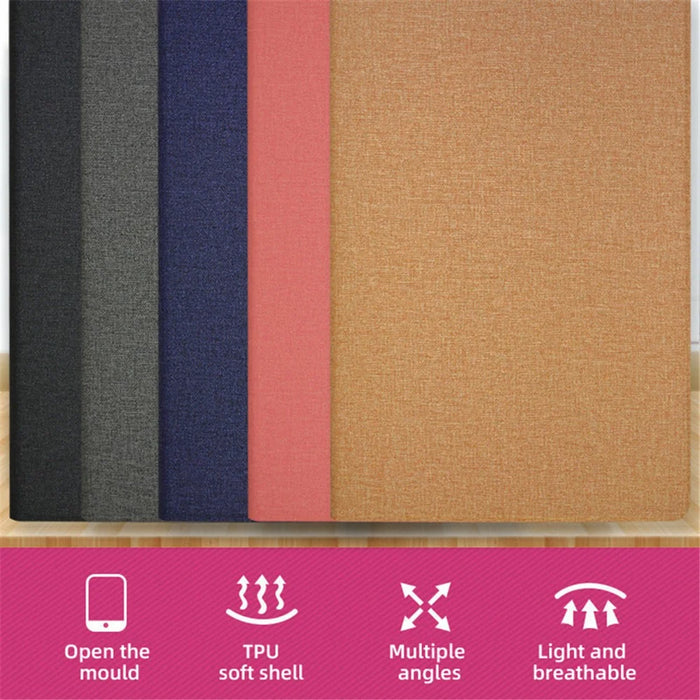 For Blackview Tab 13 Business Tablet Case PU Leather Stand Flip Cover - Black - 7