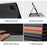 For Blackview Tab 12 Business PU Leather Tablet Cover Shockproof Stand Folio Case - Black - 7