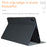 For Blackview Tab 16 Business Slim Tablet Case PU Leather Stand Protective Cover - Black - 2