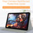 For Blackview Tab 16 Business Slim Tablet Case PU Leather Stand Protective Cover - Black - 4