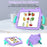 Tablet Case for Samsung Galaxy Tab A8 10.5 (2021) / (2022) Kickstand EVA+PC Cover - Light Purple+Mint Green - 2