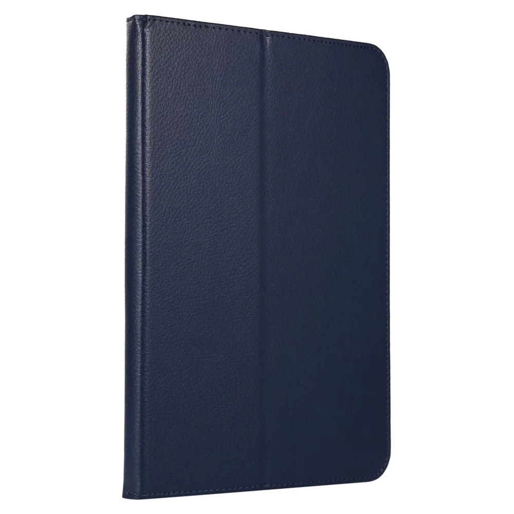 For Lenovo Tab M10 (Gen 3) Litchi Texture PU Leather Case Full Protection Stand Tablet Cover - Dark Blue - 4