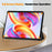 For Teclast T50 Tri-fold Stand Shell Auto Sleep  /  Wake Tablet Case PU Leather Full Protective Cover - Black - 4