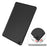 For Teclast T50 Tri-fold Stand Shell Auto Sleep  /  Wake Tablet Case PU Leather Full Protective Cover - Black - 6