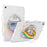 Kickstand Tablet Case for iPad 10.2 (2021) / (2020) / (2019) ,  Rotary Hand Strap TPU+PC Tablet Cover - Glitter White - 1