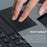 NILLKIN Bumper Combo Stand Tablet Case for iPad Pro 12.9 (2020) / (2021) / (2022) PU Leather Folio Cover + Touchpad Backlight Keyboard - 6