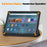 For Amazon Fire Max 11 PU Leather Tablet Case Tr-fold Stand Cover with Auto Sleep / Wake - Black - 5