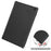 For Amazon Fire Max 11 PU Leather Tablet Case Tr-fold Stand Cover with Auto Sleep / Wake - Black - 7