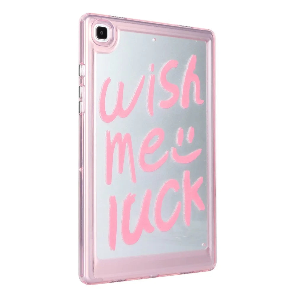 For Samsung Galaxy Tab A7 Lite 8.7-inch T225 / T220 Shockproof Cover Pattern Printing TPU + PC Tablet Case - Style E - 2