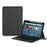 For Amazon Fire Max 11 Leather Case + Bluetooth-compatible Keyboard with Backlight Trackpad - 1