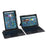 For Amazon Fire Max 11 Leather Case + Bluetooth-compatible Keyboard with Backlight Trackpad - 2