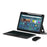 For Amazon Fire Max 11 Leather Case + Bluetooth-compatible Keyboard with Backlight Trackpad - 3