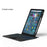 For Amazon Fire Max 11 Leather Case + Bluetooth-compatible Keyboard with Backlight Trackpad - 4