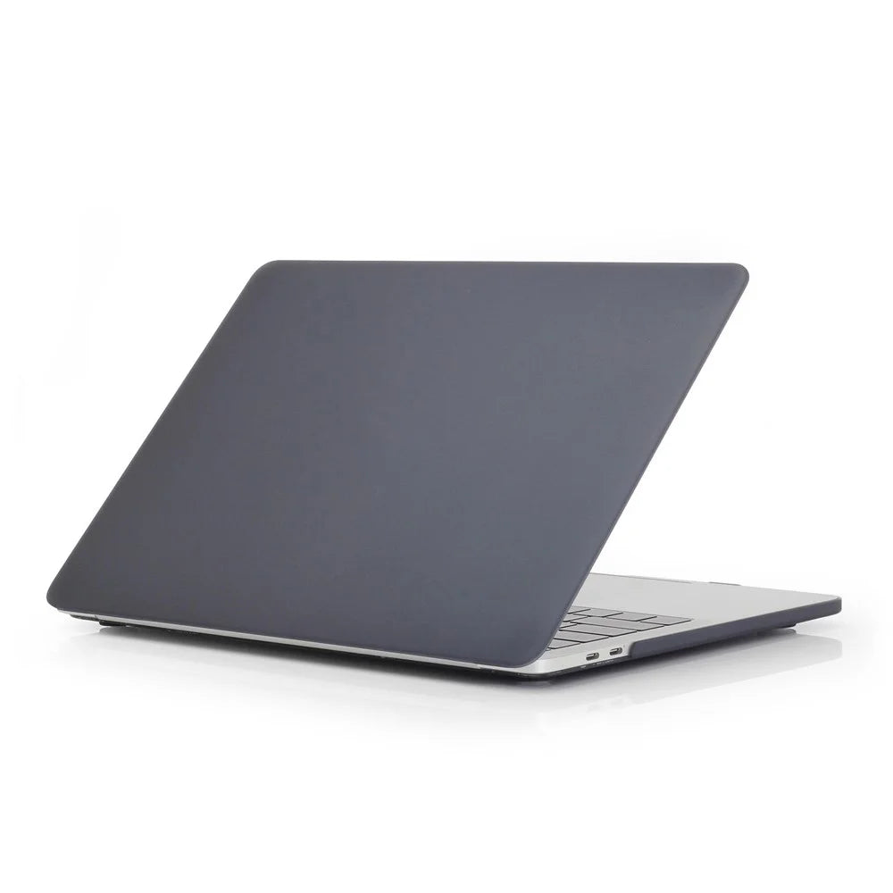 For Macbook Air 15 inch (2026) A3448 / (2025) A3241 / (2024) A311 / (2023) A2941 Laptop Case Anti-Scratch Hard PC Matte Notebook Cover - Black - 1