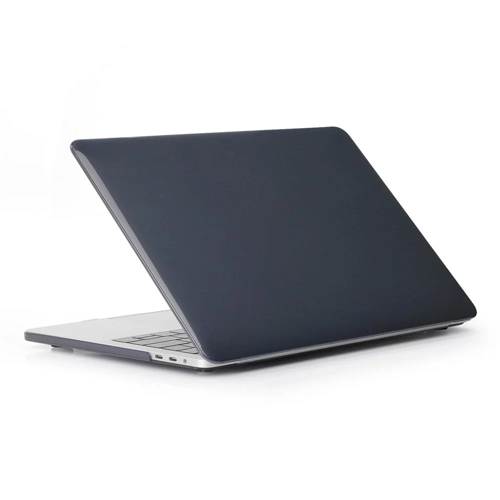 For Macbook Air 15 inch (2026) A3448 / (2025) A3241 / (2024) A311 / (2023) A2941 Laptop Case Transparent Hard PC Protective Cover - Black - 4