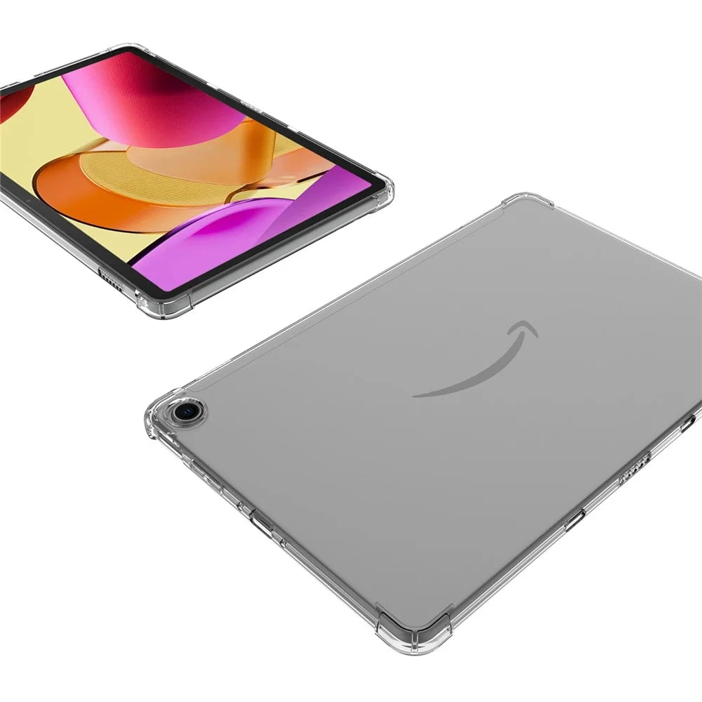 TPU Tablet Case for Amazon Fire Max 11 , Reinforced Corners Transparent Anti-drop Tablet Cover - 6