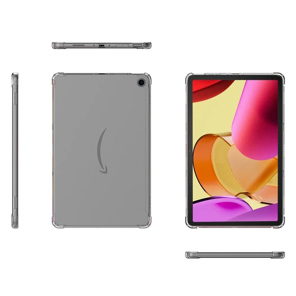 TPU Tablet Case for Amazon Fire Max 11 , Reinforced Corners Transparent Anti-drop Tablet Cover - 7