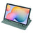For Samsung Galaxy Tab S6 Lite (2024) / S6 Lite (2022) / S6 Lite (2020) Anti-Drop Tablet Case Stand PU Leather Acrylic Cover - Blackish Green - 2