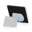 For Google Pixel Tablet Trifold Stand Magnetic Leather Tablet Cover Pen Holder Case with Hole for Charger Speaker Dock - Black - 6