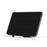 For Google Pixel Tablet Trifold Stand Magnetic Leather Tablet Cover Pen Holder Case with Hole for Charger Speaker Dock - Black - 7