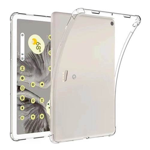 Transparent Tablet Case for Google Pixel Tablet , Reinforced Corners Anti-drop Soft TPU Cover - 1