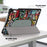 Pattern Printed Shockproof Case for Google Pixel Tablet Tri-fold Stand PU Leather Tablet Cover - Graffiti - 4
