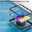 Kickstand Tablet Case for iPad (2025) / 10.9 (2022) Rotary Hand Strap TPU+PC Tablet Cover - Black - 5