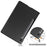 For Samsung Galaxy Tab S10 FE / S9 FE / S9 Tri-Fold Stand Folio Case PU Leather Auto Wake / Sleep Tablet Cover - Black - 7