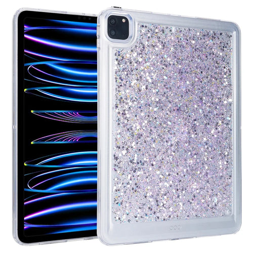 For iPad Pro 11 (2018) / (2020) / (2021) / (2022) Glitter Tablet Case TPU + PC Protective Tablet Cover - Style A - 1