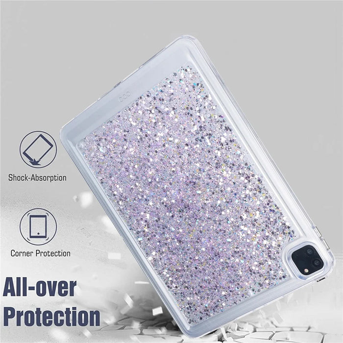 For iPad Pro 11 (2018) / (2020) / (2021) / (2022) Glitter Tablet Case TPU + PC Protective Tablet Cover - Style A - 4