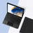 For Samsung Galaxy Tab A8 10.5 (2021) Bluetooth-compatible Keyboard + Detachable PU Leather Case with Pen Slot and Touchpad - 4