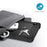 Kickstand Case for TCL Tab 8 LE 9137W / 9132W , Silicone + PC Drop-proof Tablet Cover - Black - 4