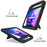 For Lenovo Tab P11 Gen 2 Hand Grip EVA Tablet Case Kickstand Shockproof Tablet Cover - Black - 2